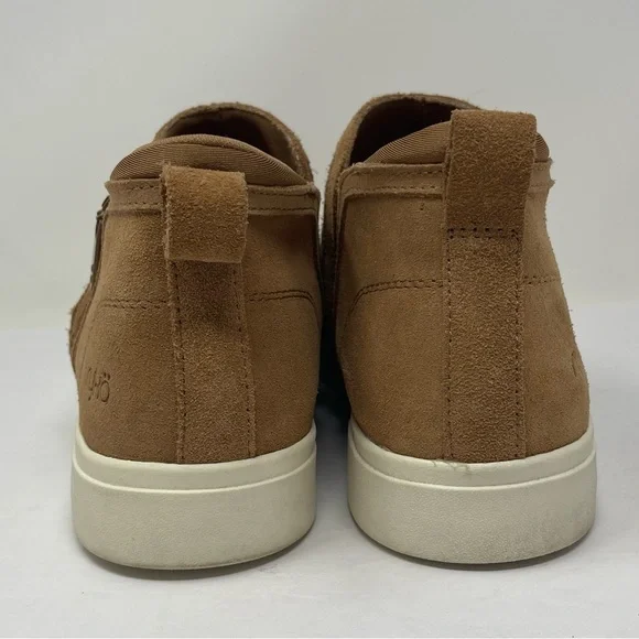 Ryka Shoes Womens 10M Tan Suede Upper Hensley Side Zip Chelsea Booties Sneakers - Picture 4 of 14